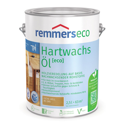 Масло Hartwachs-Öl [eco] для деревянных лестниц и паркета