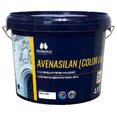 Силиконовая фасадная краска AvenaSilan