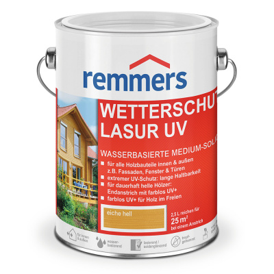 Лазурь Wetterschutz-Lasur UV+ с повышенной защитой от УФ Лазурь Wetterschutz-Lasur UV+ с повышенной защитой от УФ