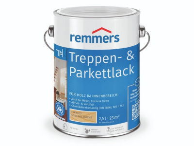 Лак Treppen- & Parkettlack для деревянных лестниц и паркета, шелковисто-глянцевый 