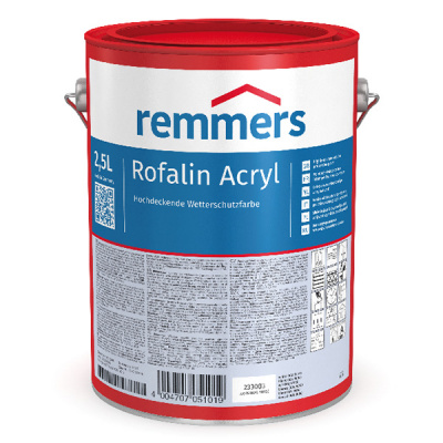 Краска Rofalin Acryl 100% акриловая матовая